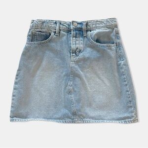 Old Navy Girls Blue A-Line Mini Skirt Casual